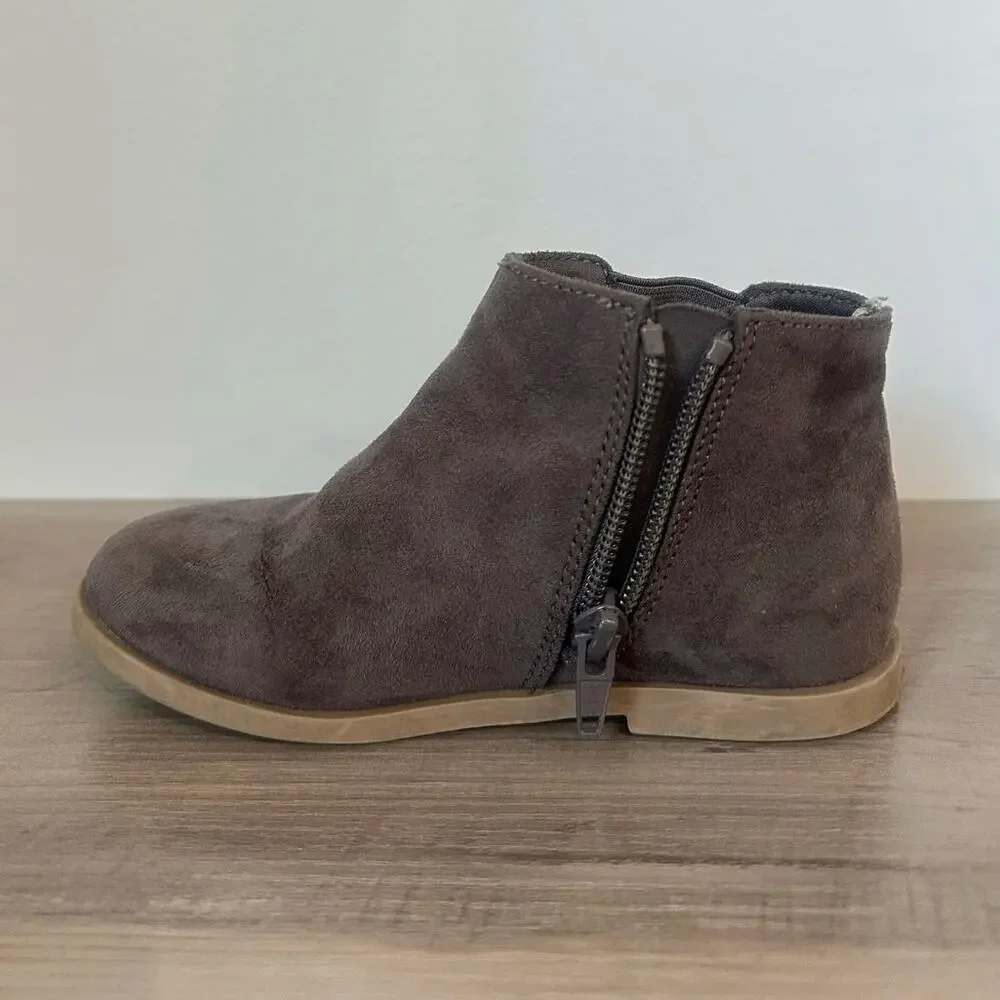 Old Navy Grey Ankle Boots - Size 10